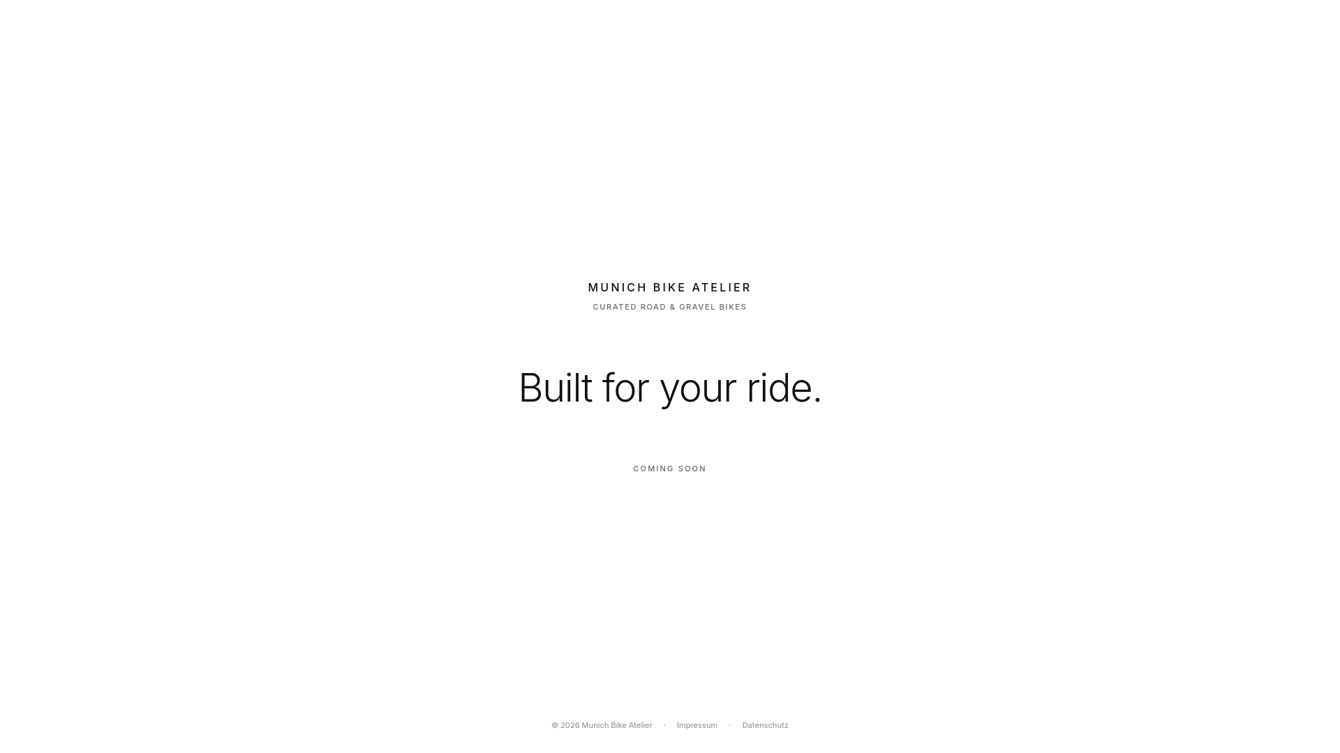 website screenshot of https://munich-bike-atelier.pages.dev/