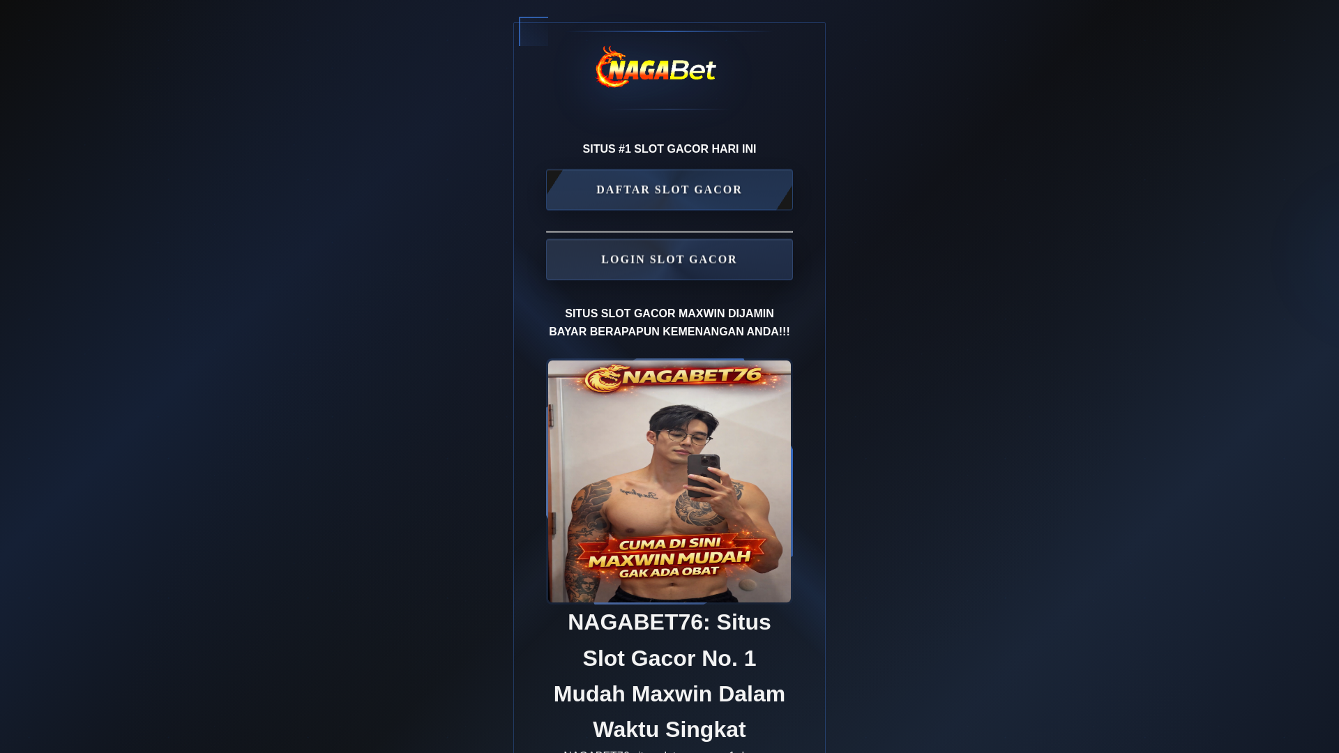 website screenshot of https://nagae.pages.dev/