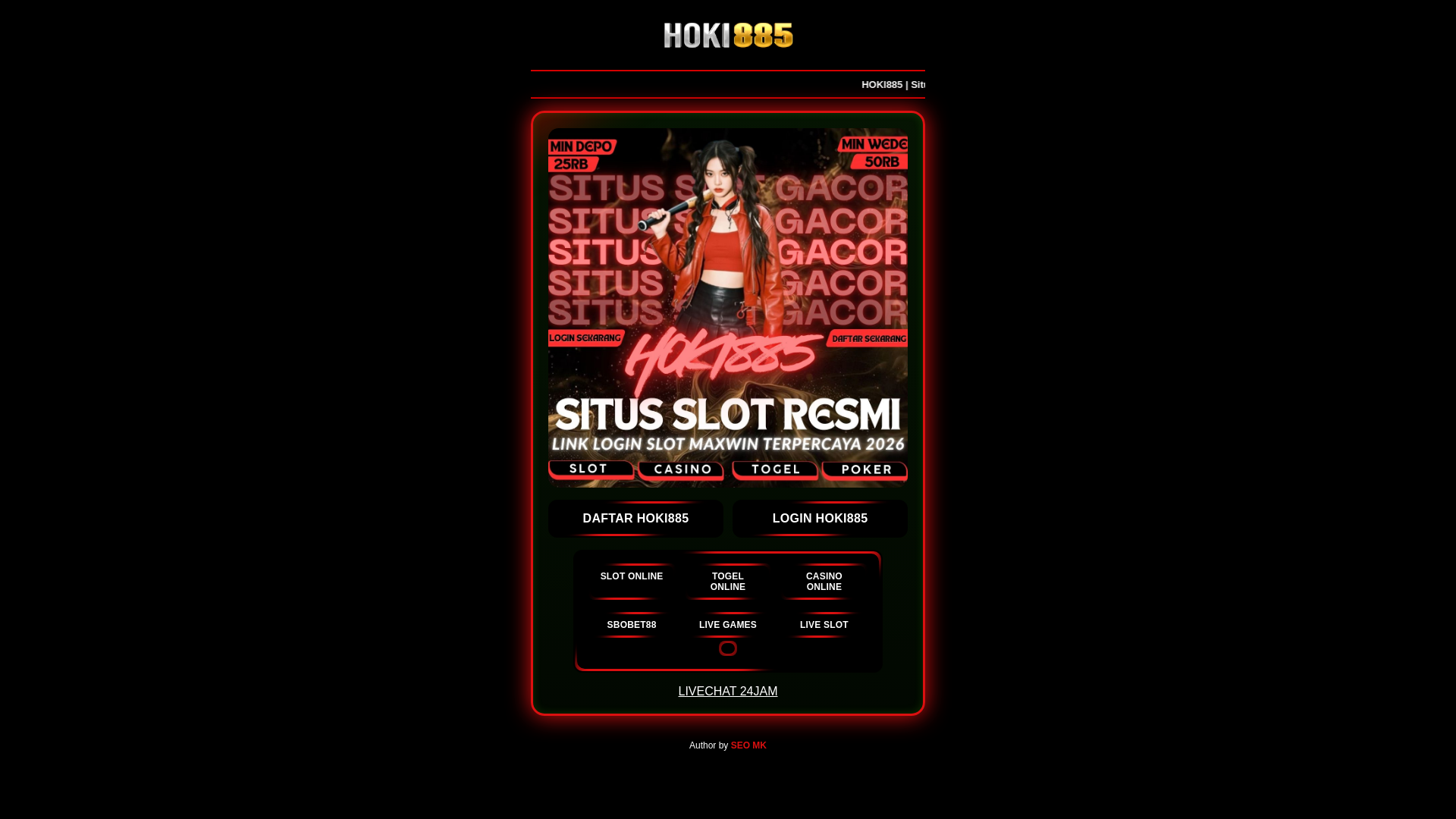 website screenshot of https://topsatulajelas.pages.dev/