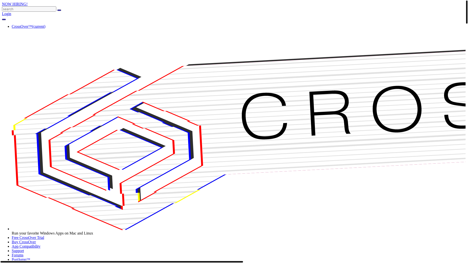 website screenshot of https://codeweavers.com