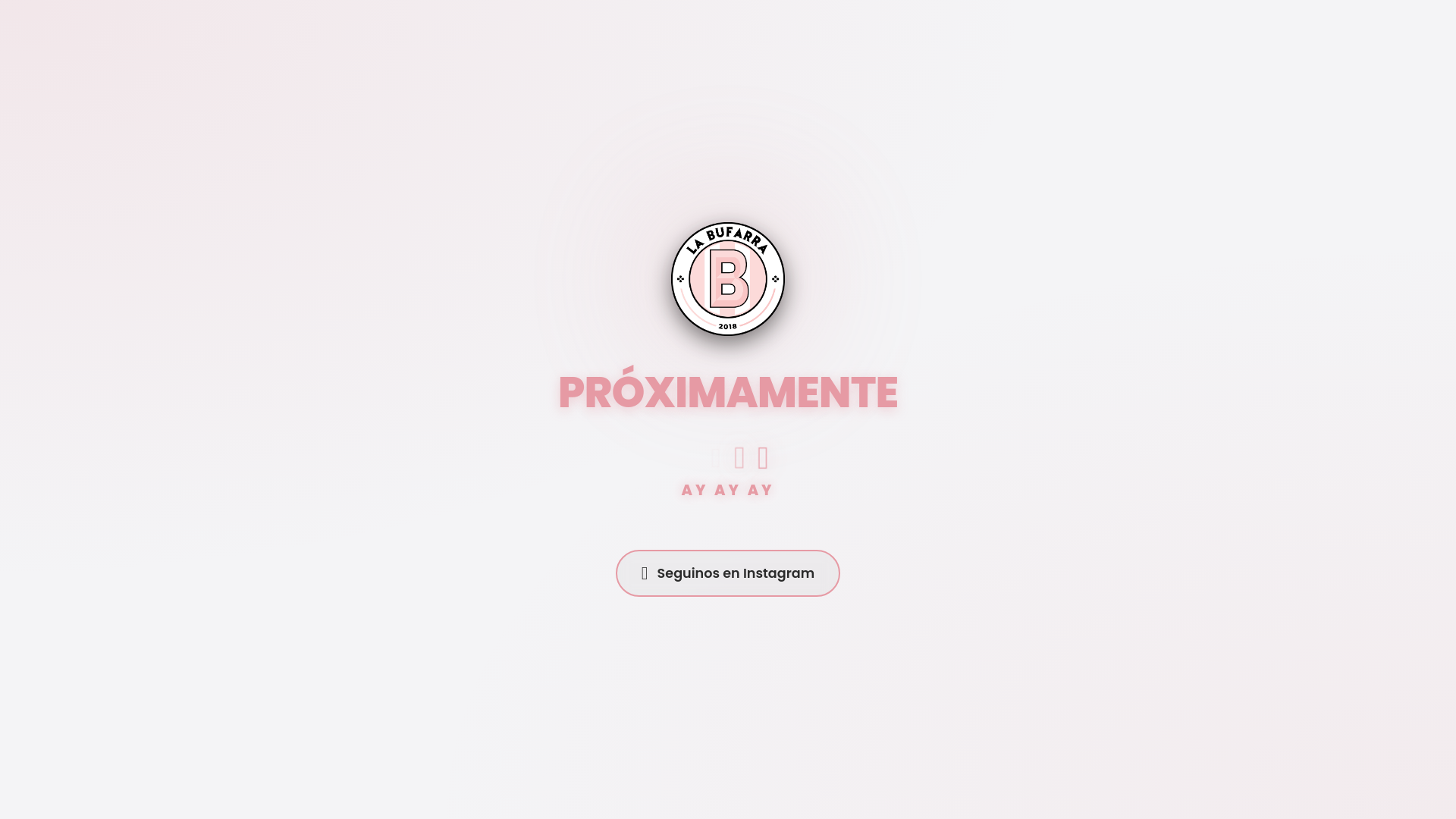 website screenshot of https://labufarra.com/