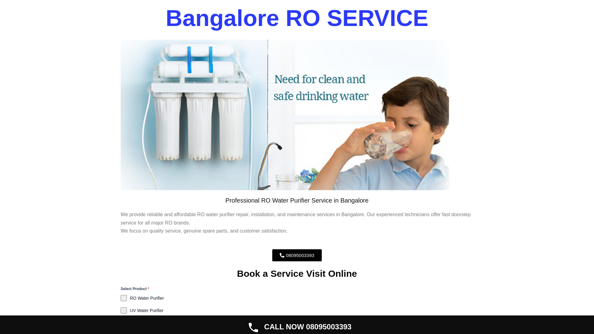 website screenshot of https://24x7-servicecenters.com/