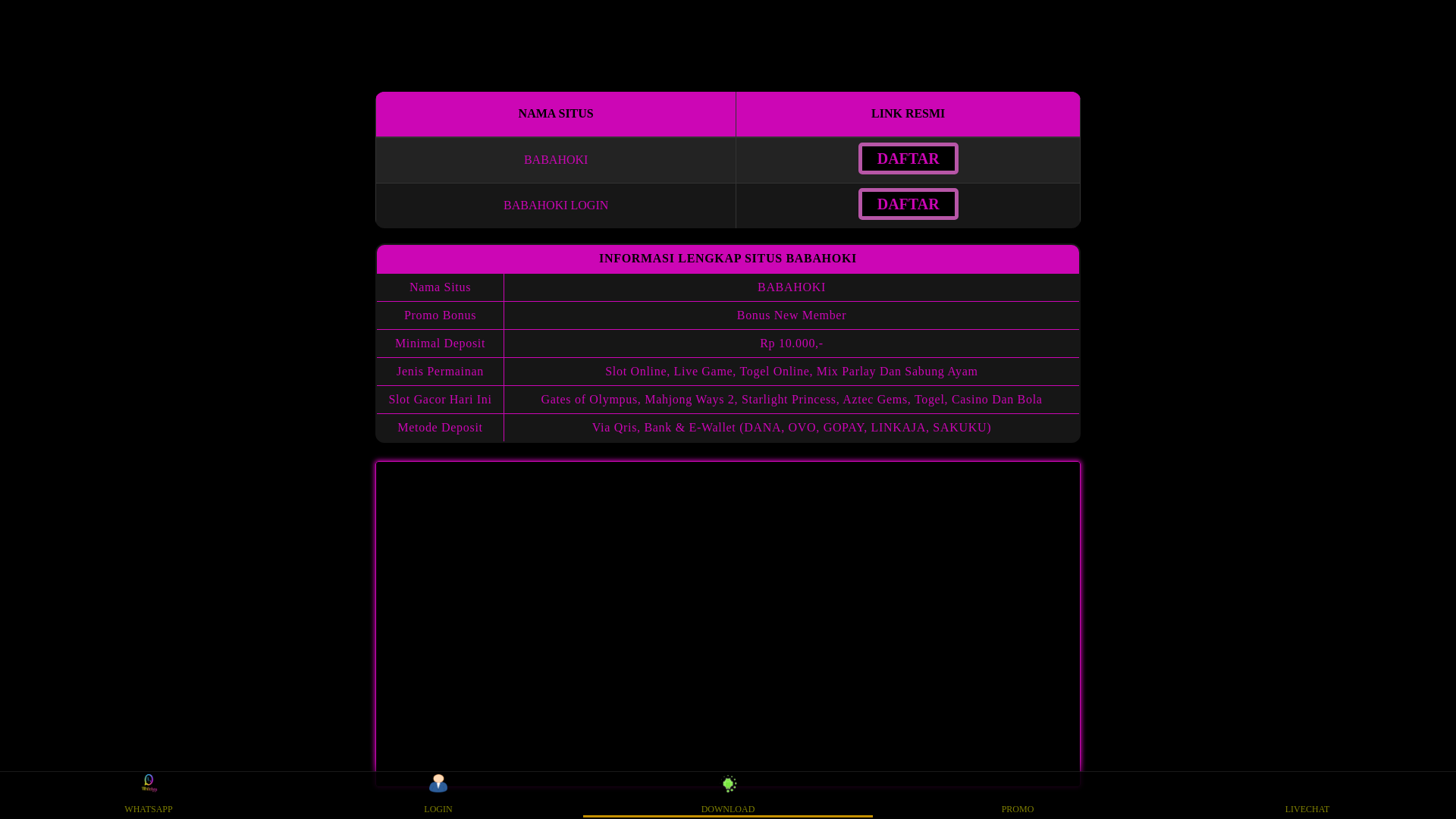 website screenshot of https://moneysitebabayo.pages.dev/