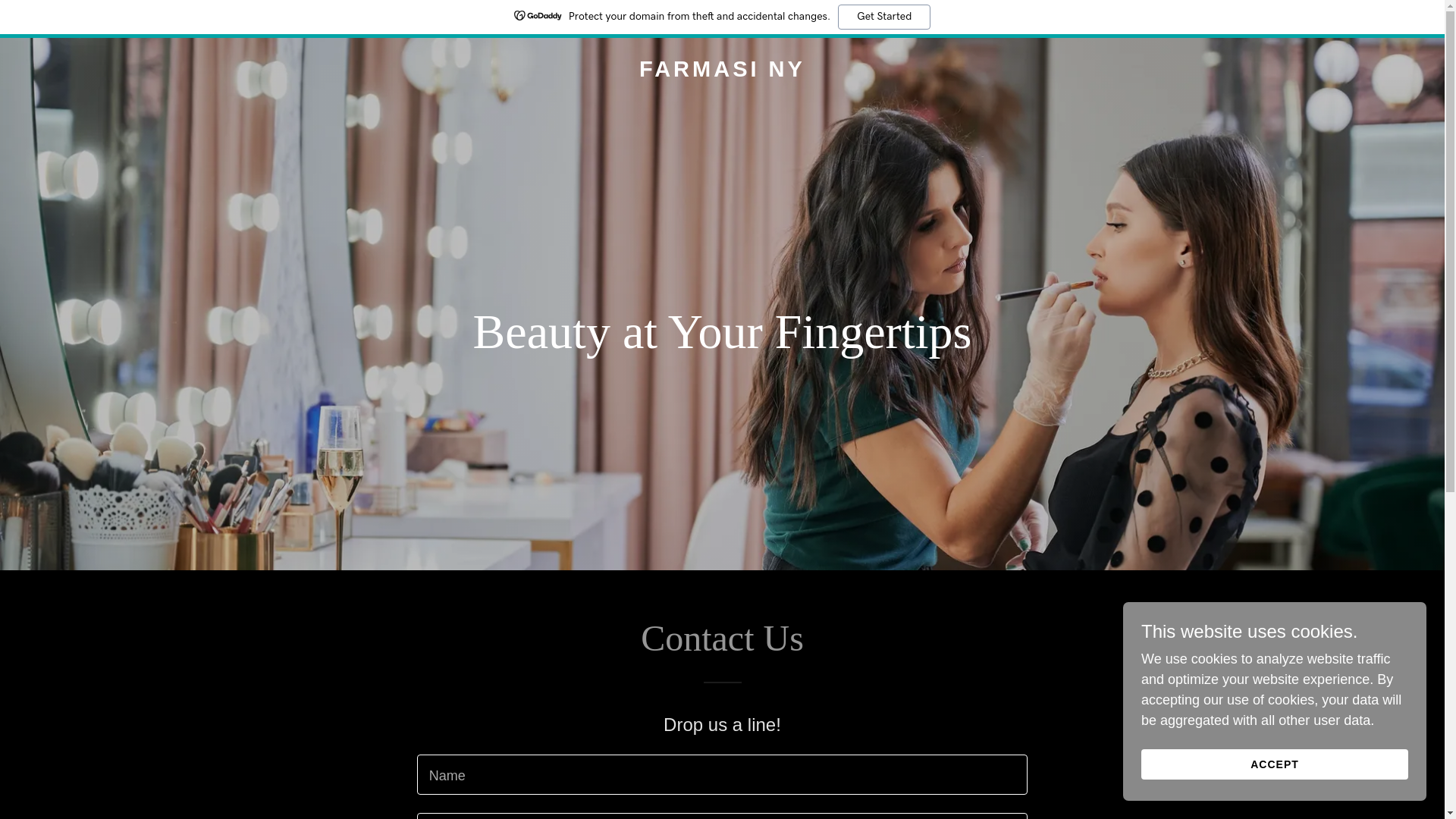 website screenshot of https://farmasiny.shop/
