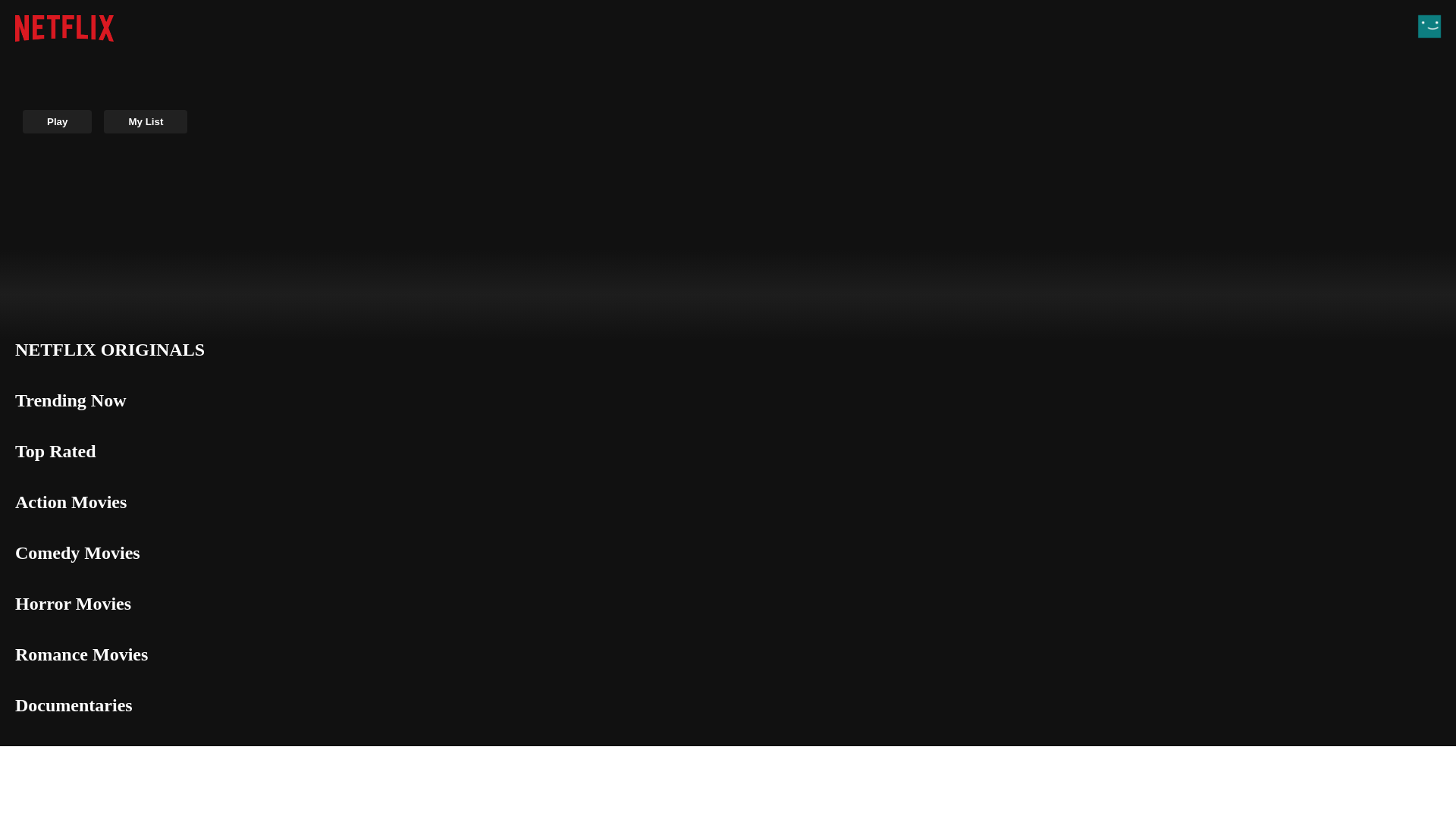 website screenshot of https://netflix-clone-coral-three.vercel.app