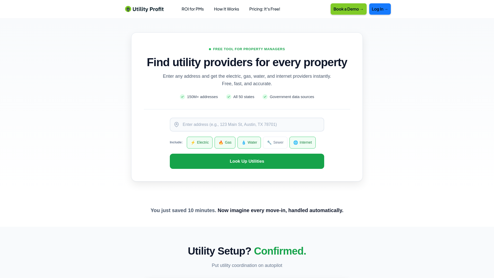 website screenshot of https://duckduckgo.com/l/?uddg=https%3A%2F%2Fwww.utilityprofit.com%2Futility%2Dlookup&rut=fbe6ba7bd71b167ce5df085c84307d050b0b8dbb37197e69c46b675205906dc1