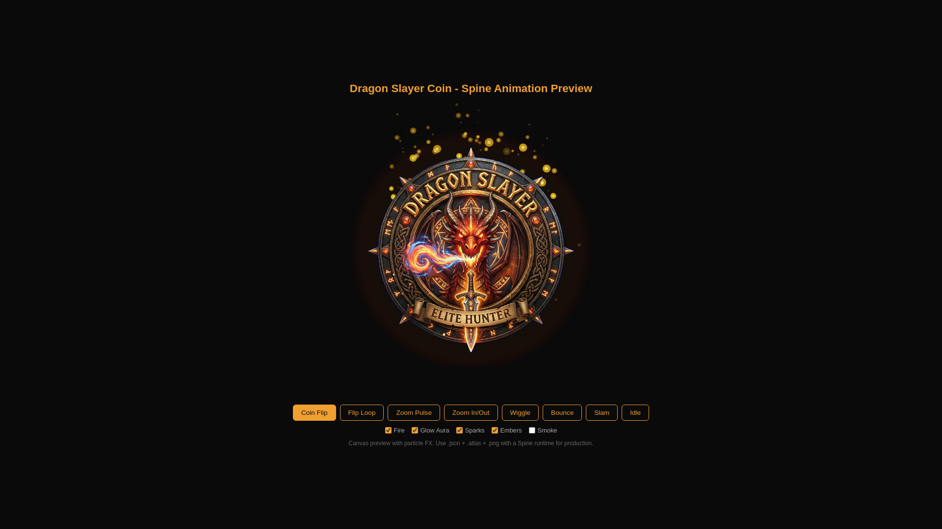 website screenshot of https://dragon-slayer-coin.pages.dev/