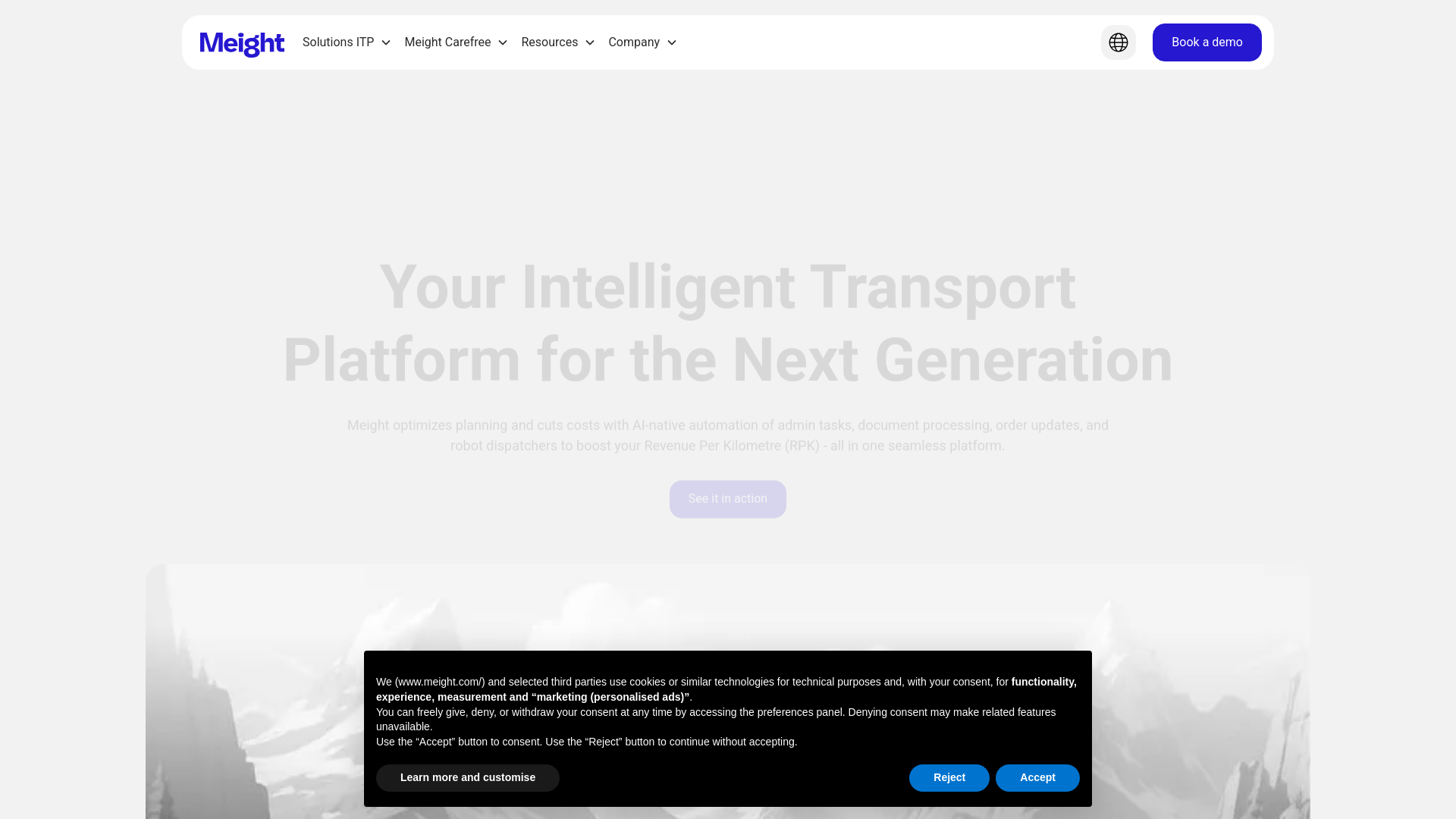 website screenshot of https://mailmeight.info/