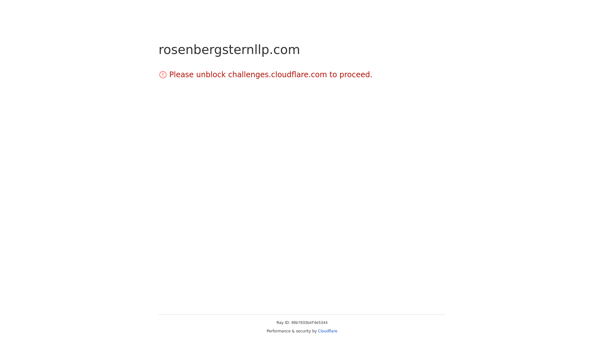 website screenshot of https://rosenbergsternllp.com/