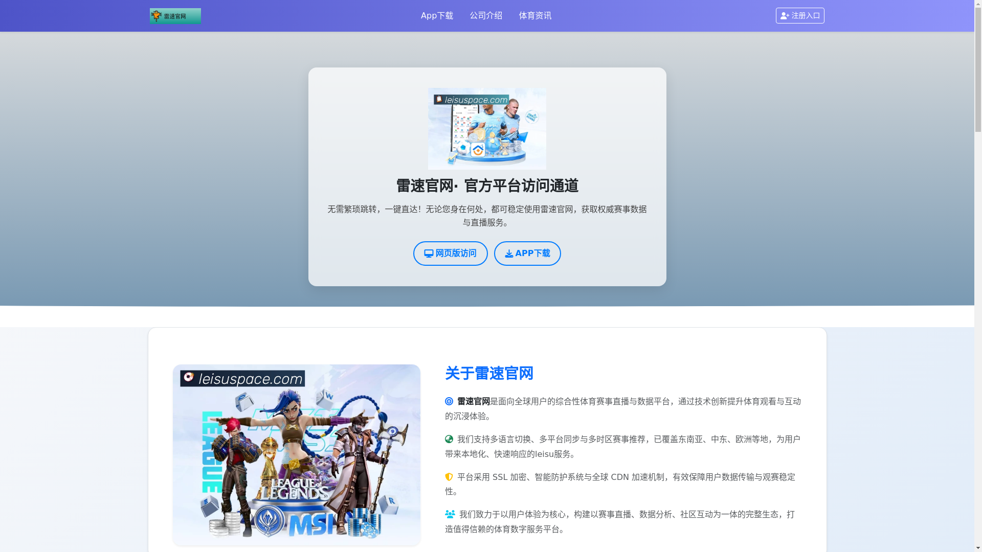 website screenshot of https://leisuspace.com/