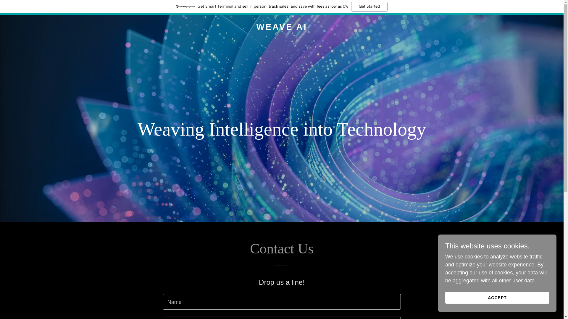 website screenshot of https://weaveai.org/