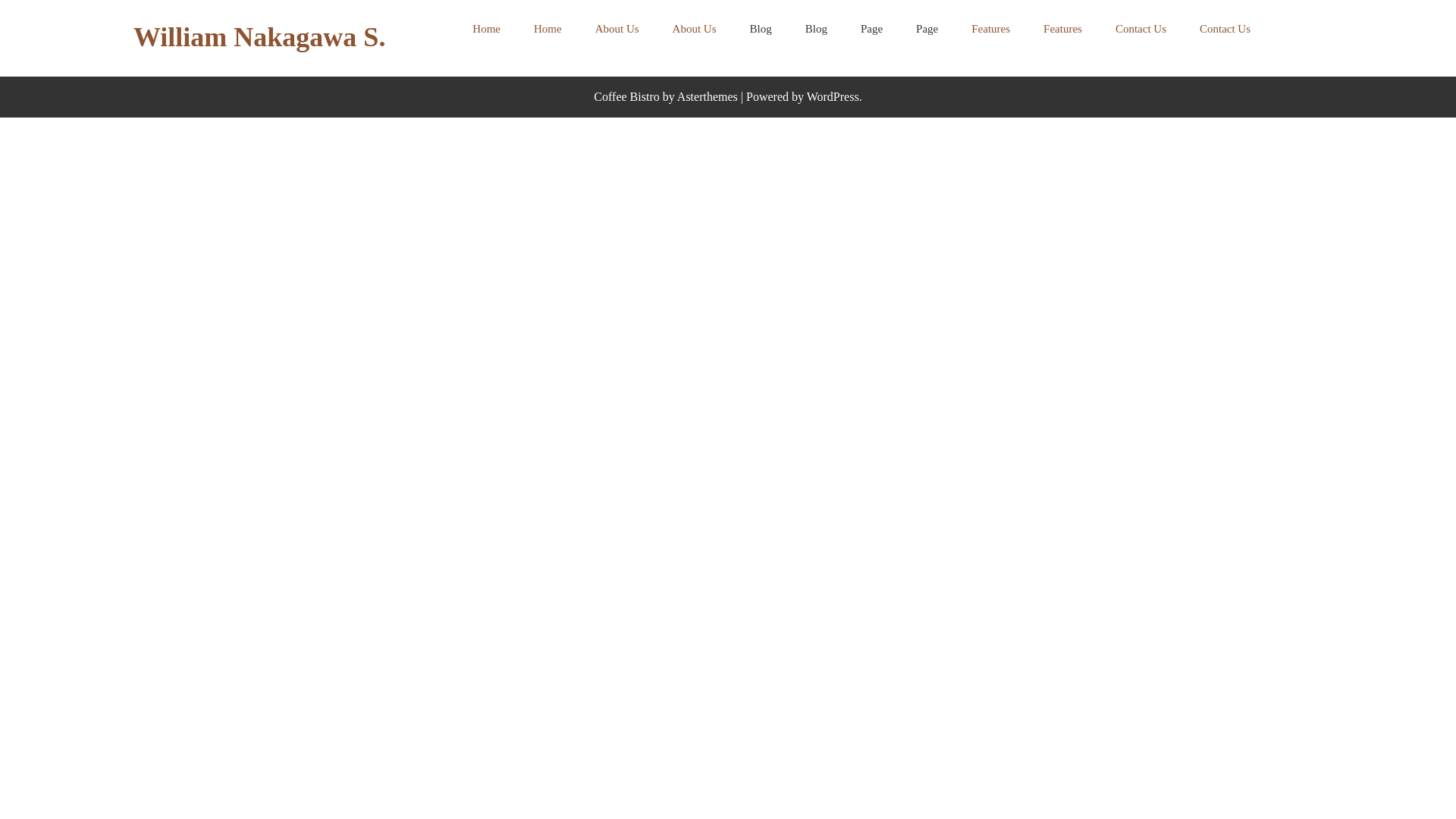 website screenshot of https://williamnakagawas.pages.dev/