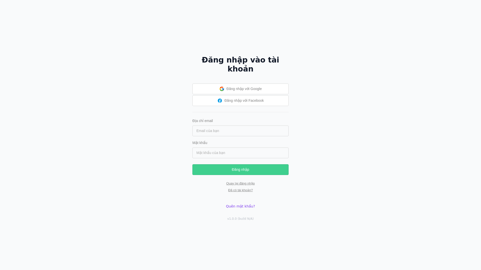 website screenshot of https://venglish.edu.vn/