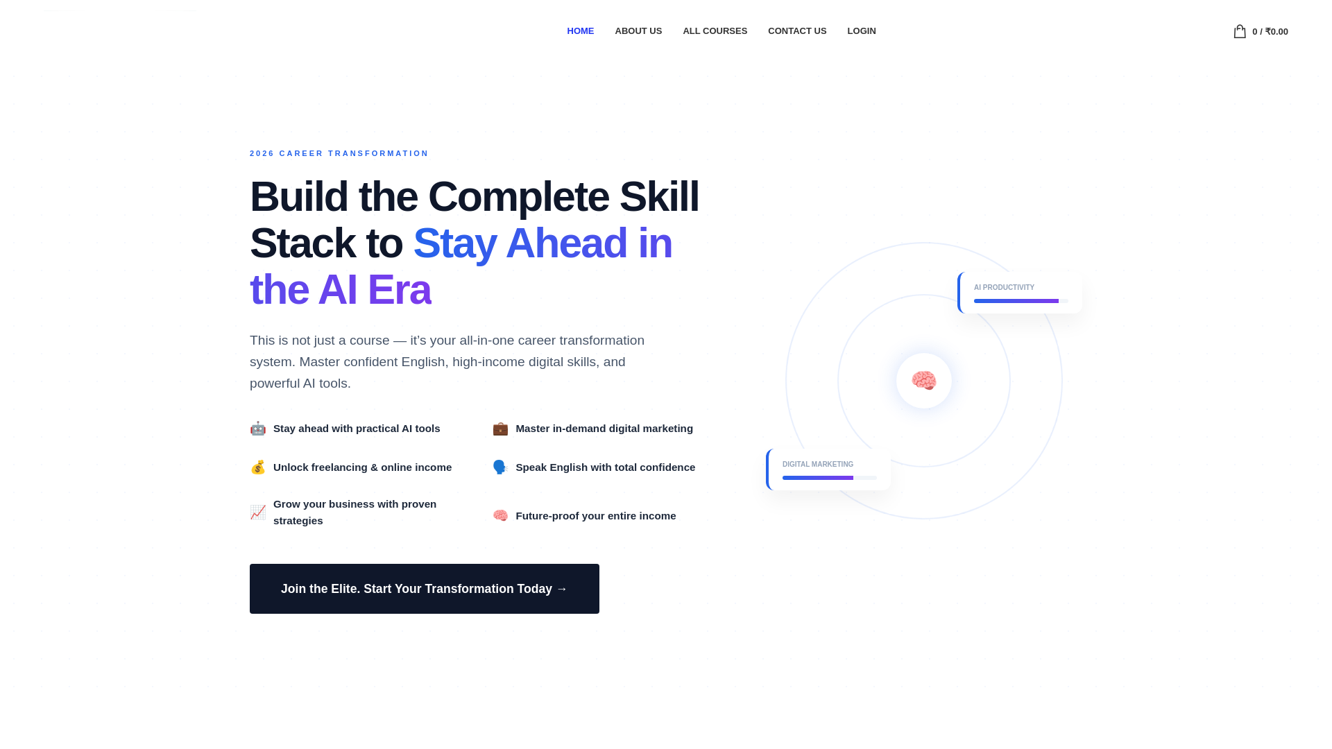 website screenshot of https://coursemented.online