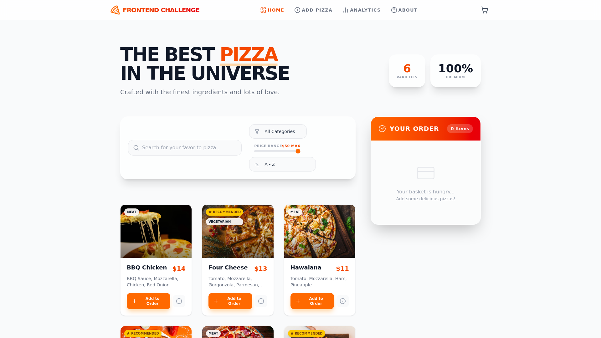 website screenshot of https://frontend-challenge-3cx.pages.dev/