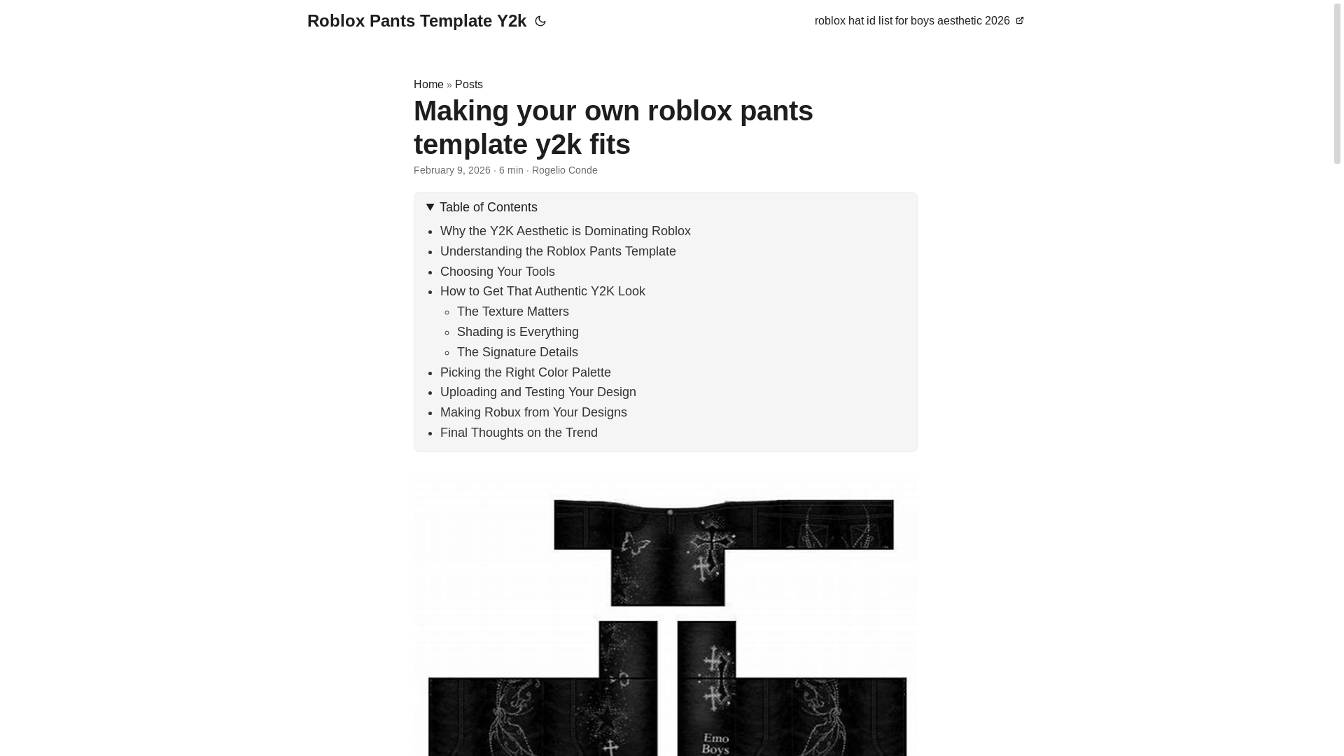 website screenshot of https://roblox-pants-template-y2k.pages.dev/