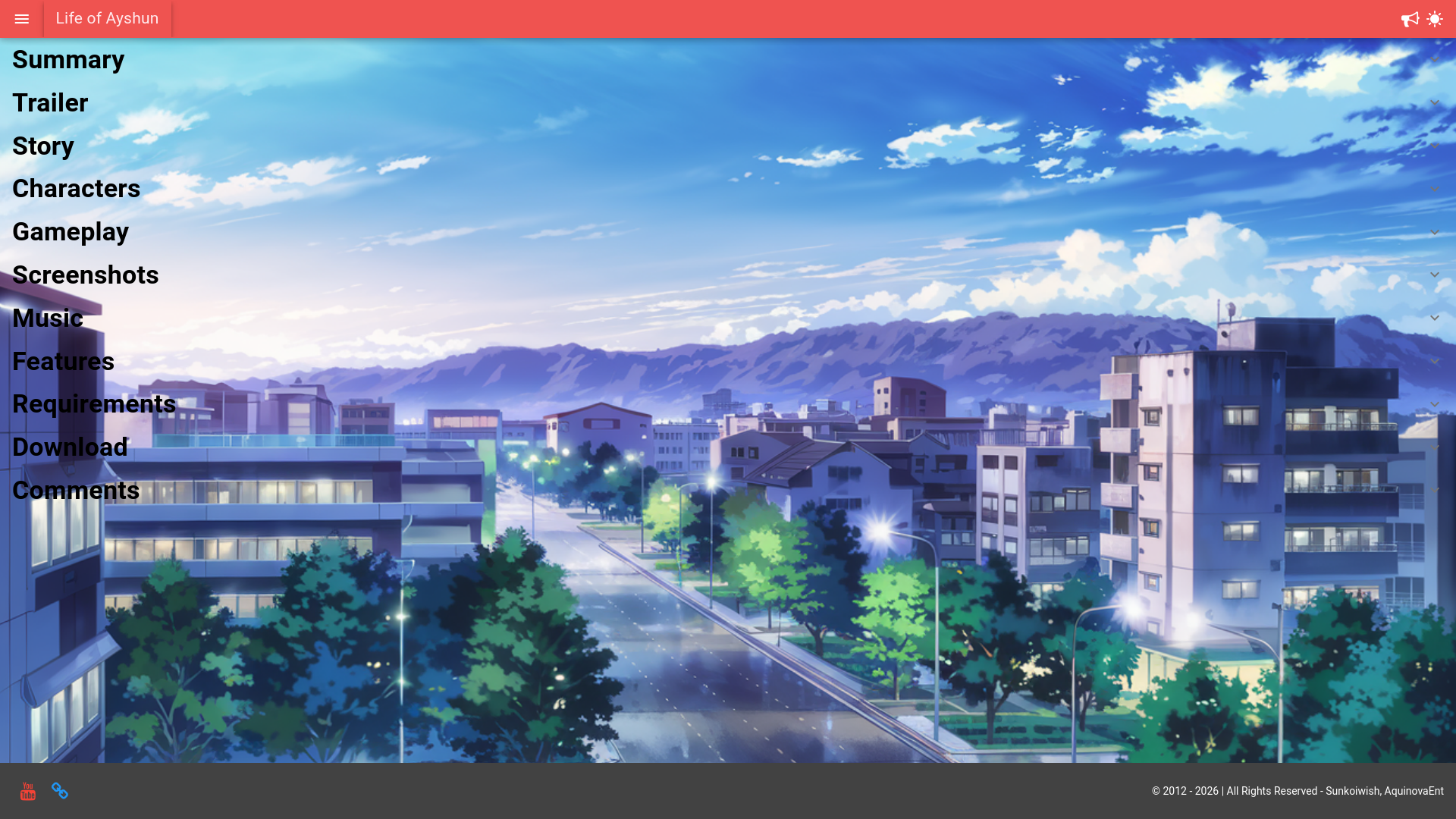 website screenshot of https://life-of-ayshun-v1-client.pages.dev/