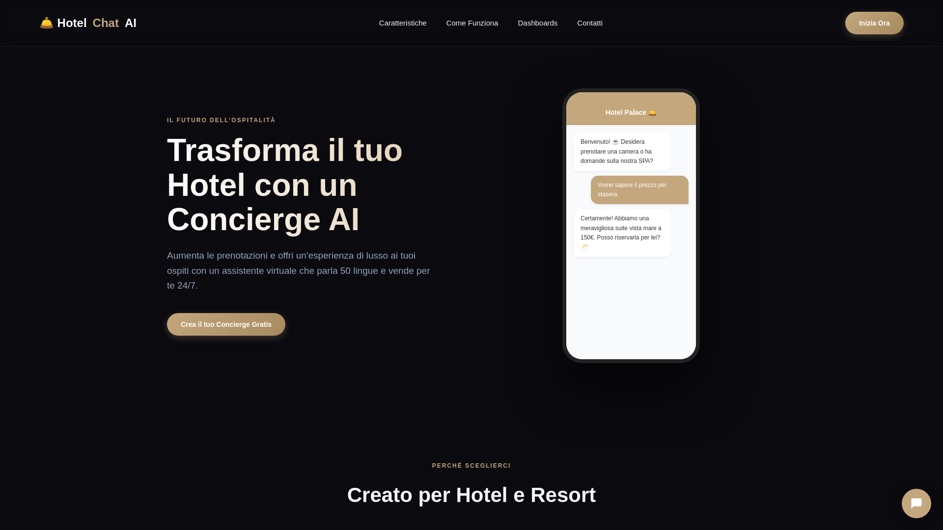 website screenshot of https://hotelchatbot-d93.pages.dev/