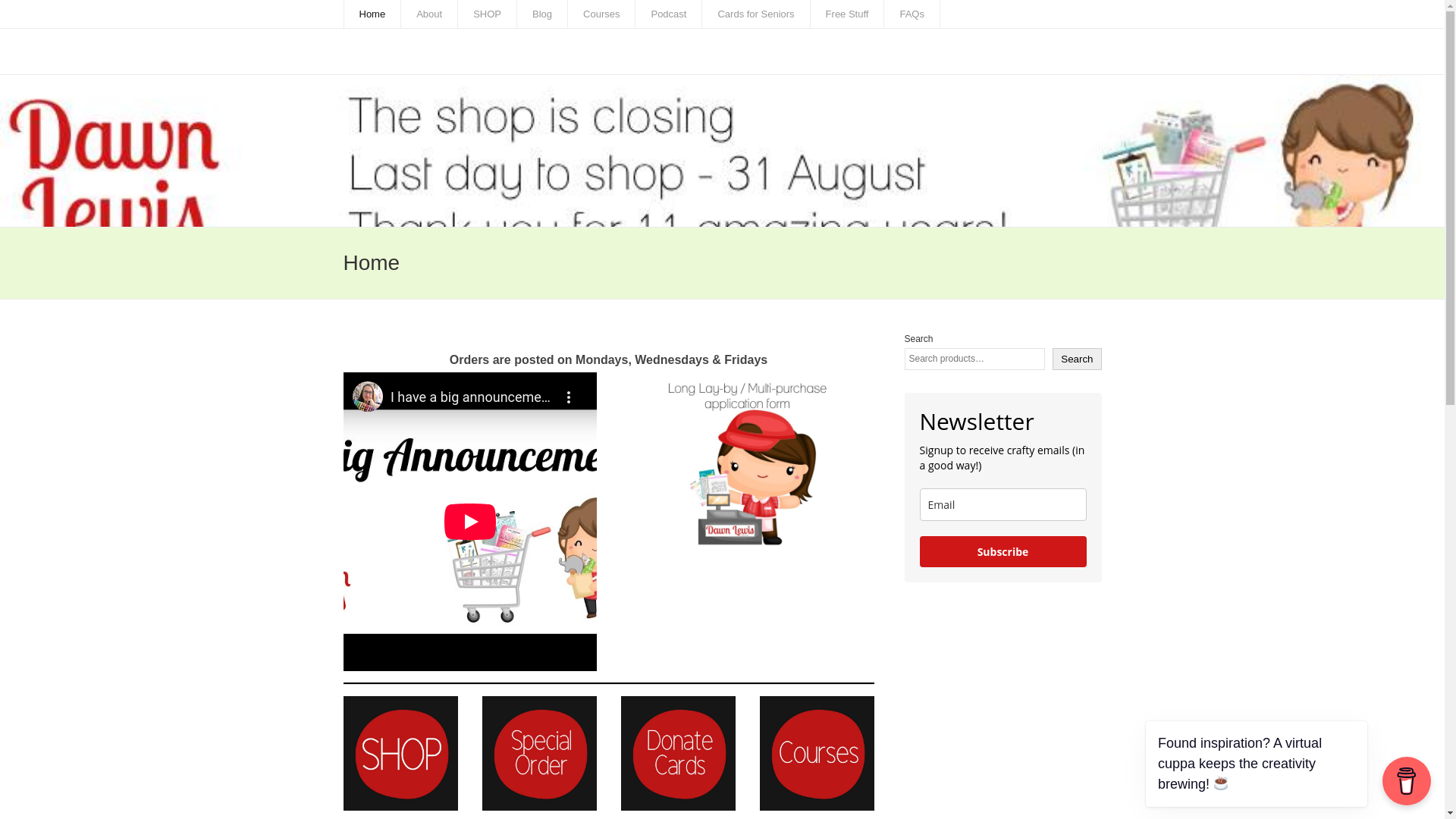 website screenshot of https://dawnlewis.online/