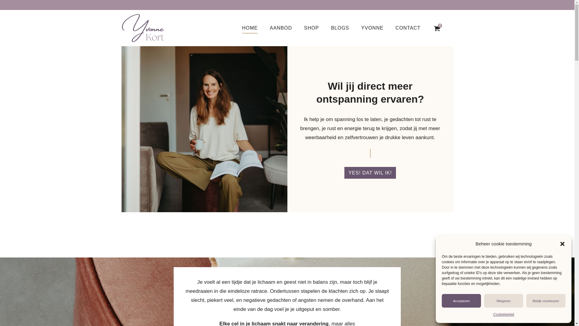 website screenshot of https://rustrichting.nl/