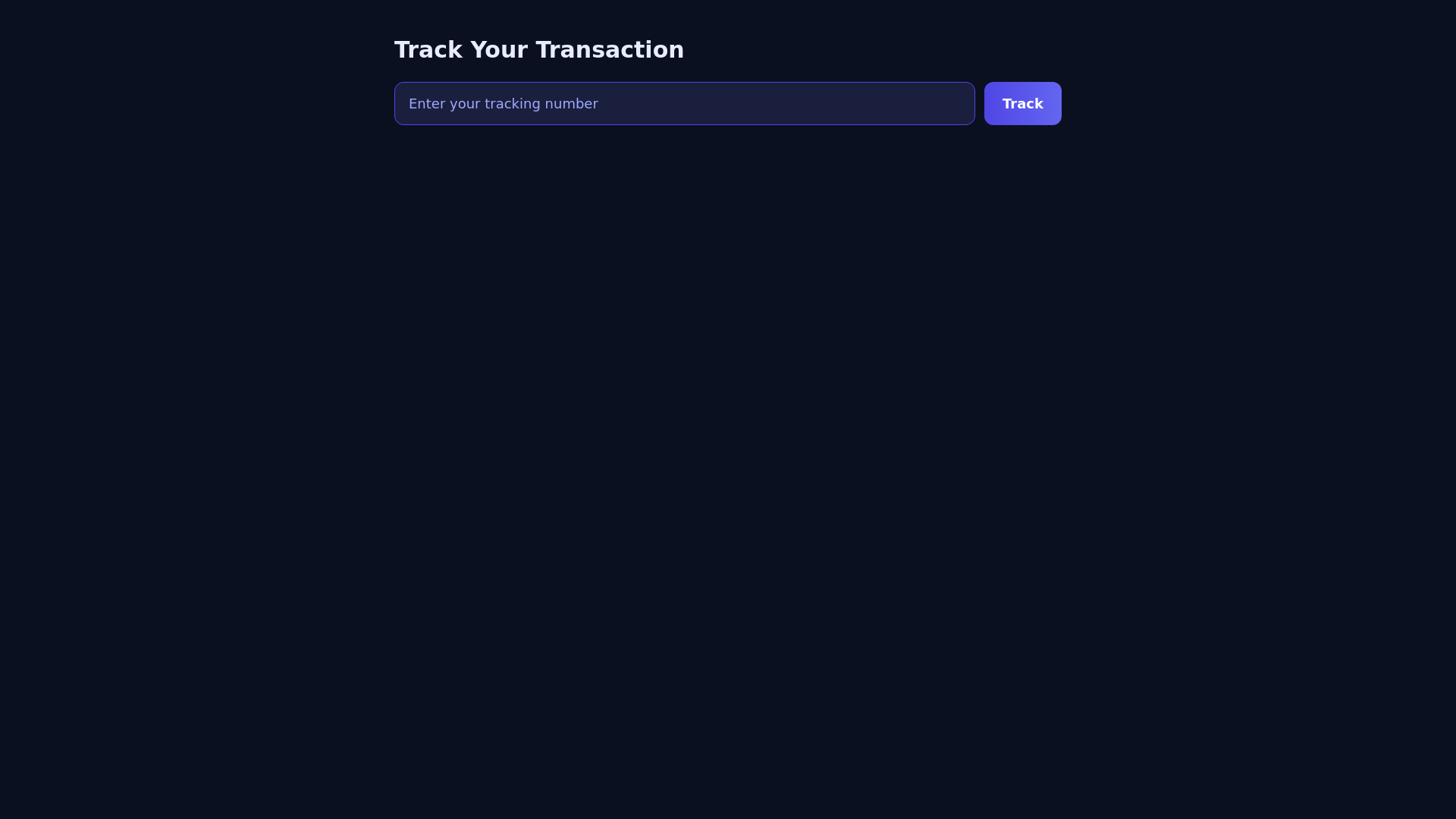 website screenshot of https://etracepay.sbs/