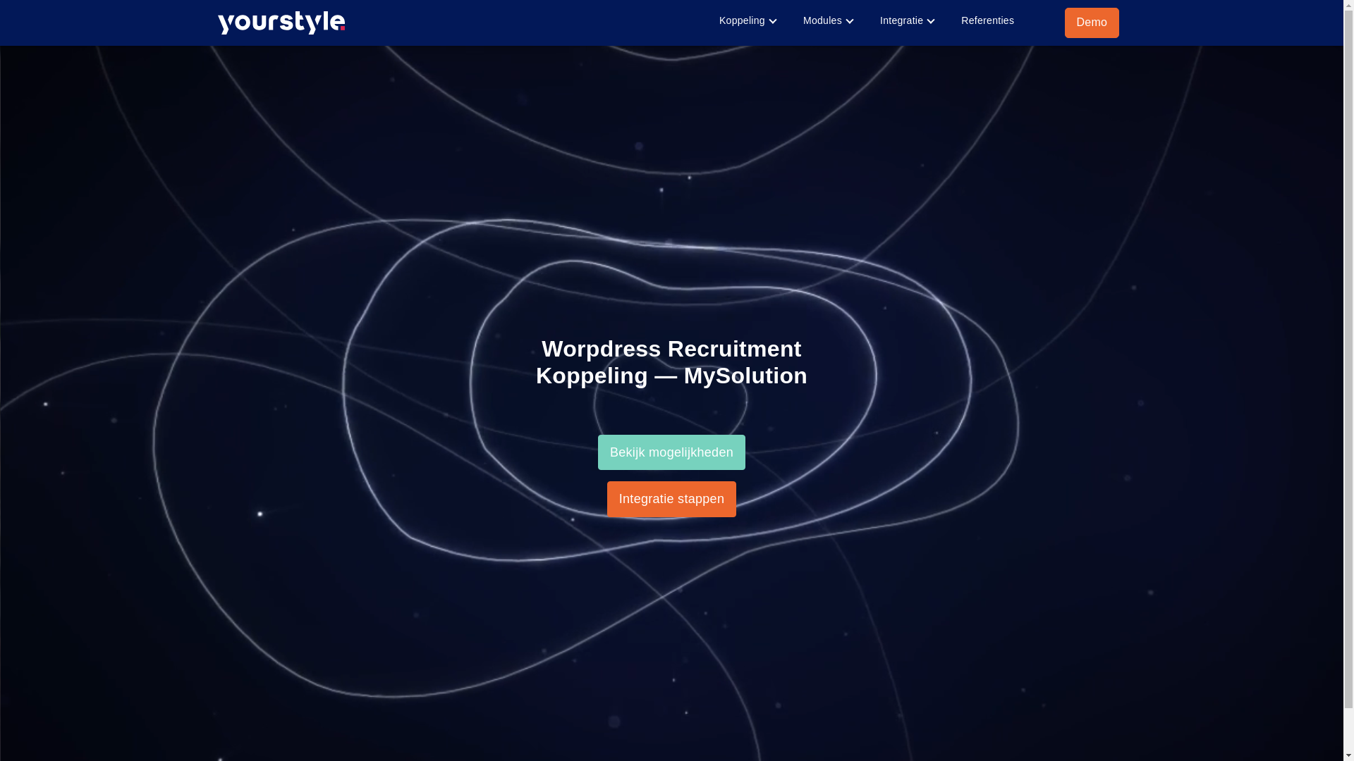 website screenshot of https://your-style.nl/mysolution