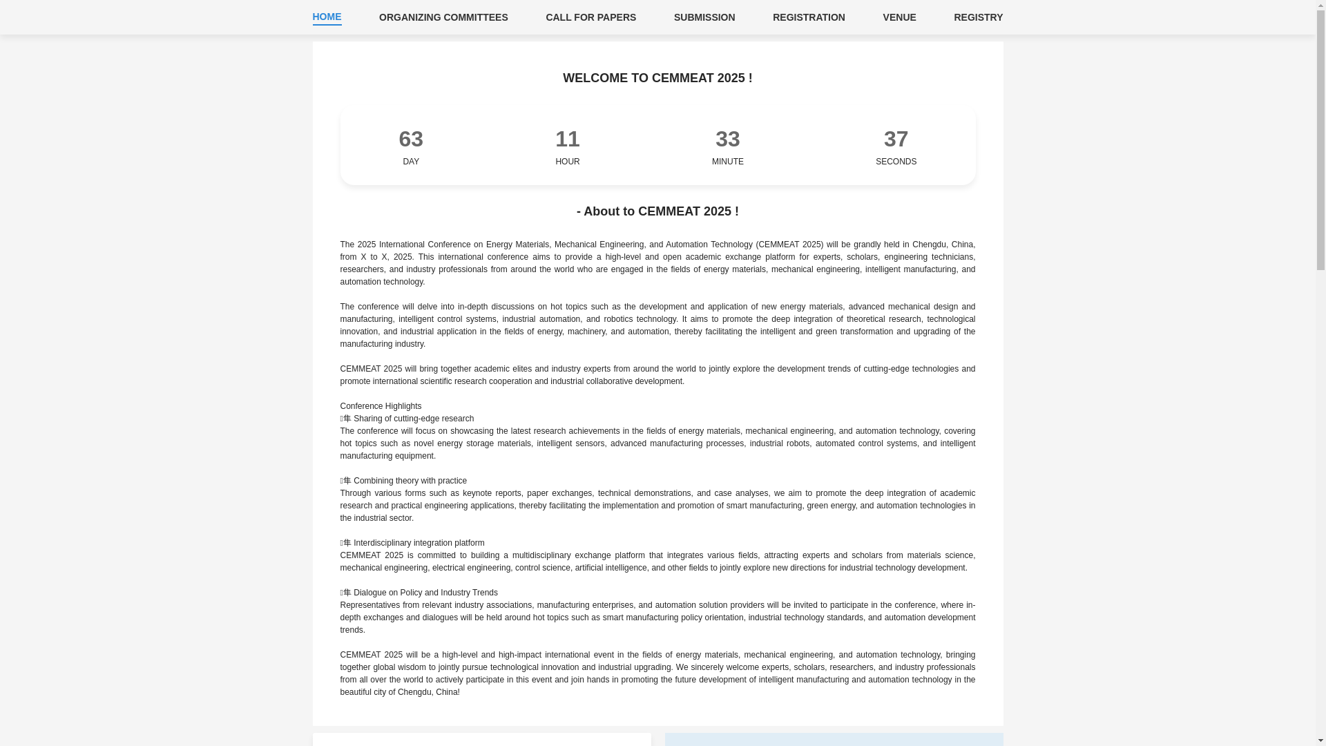 website screenshot of https://cemmeat.com/