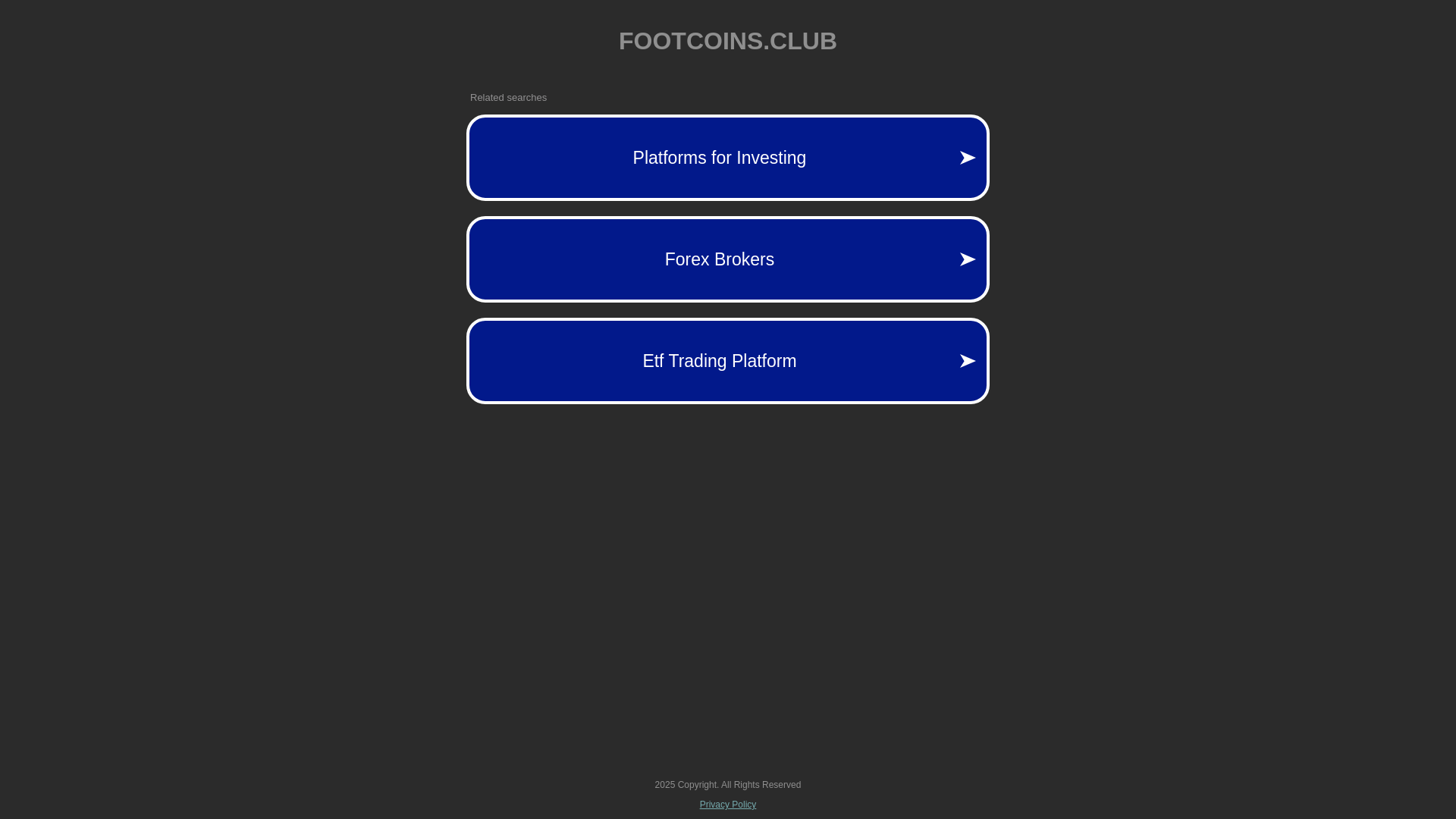 website screenshot of https://footcoins.club/