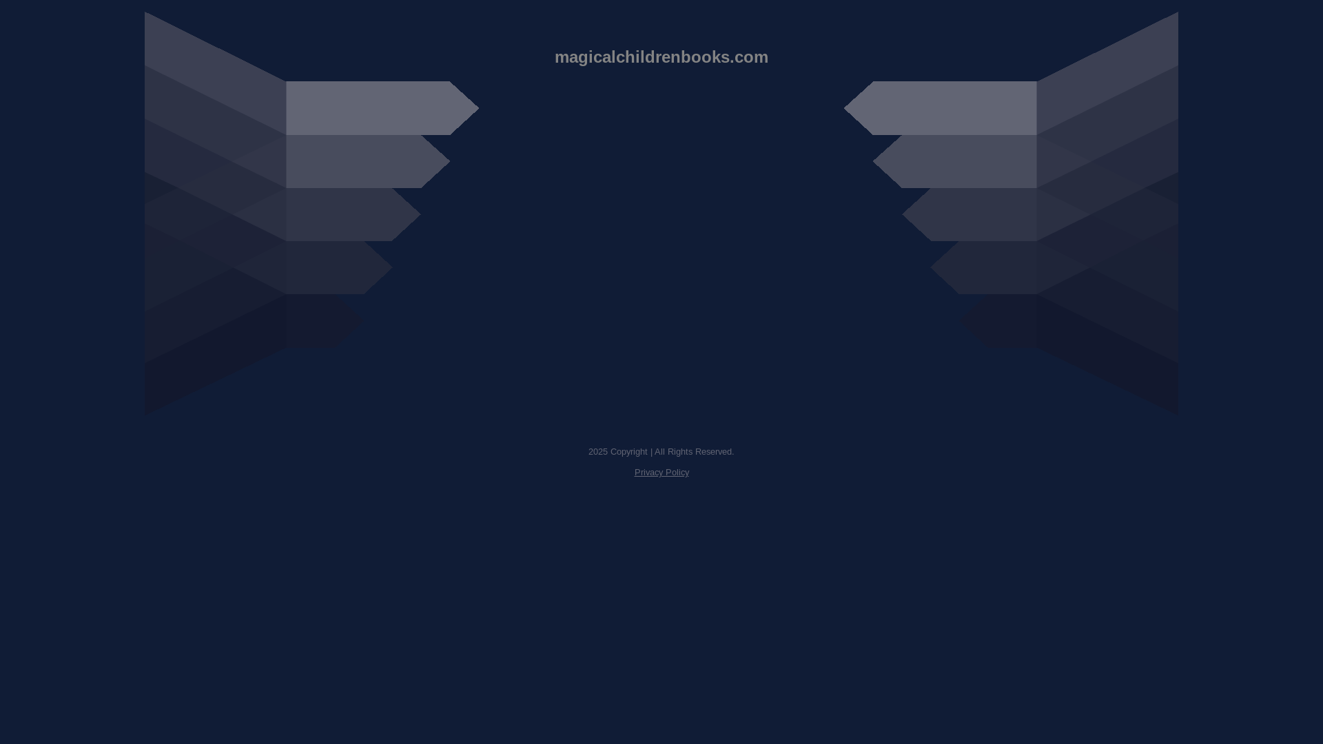 website screenshot of https://magicalchildrenbooks.com/