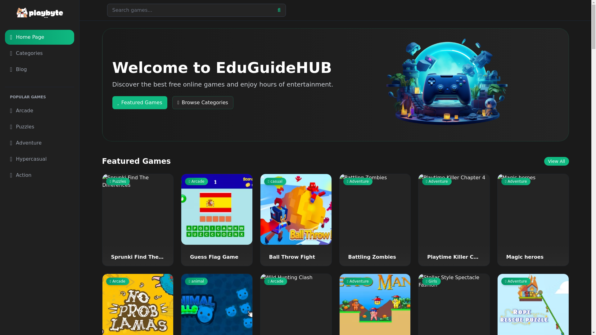 website screenshot of https://freegamesportal.my.id/