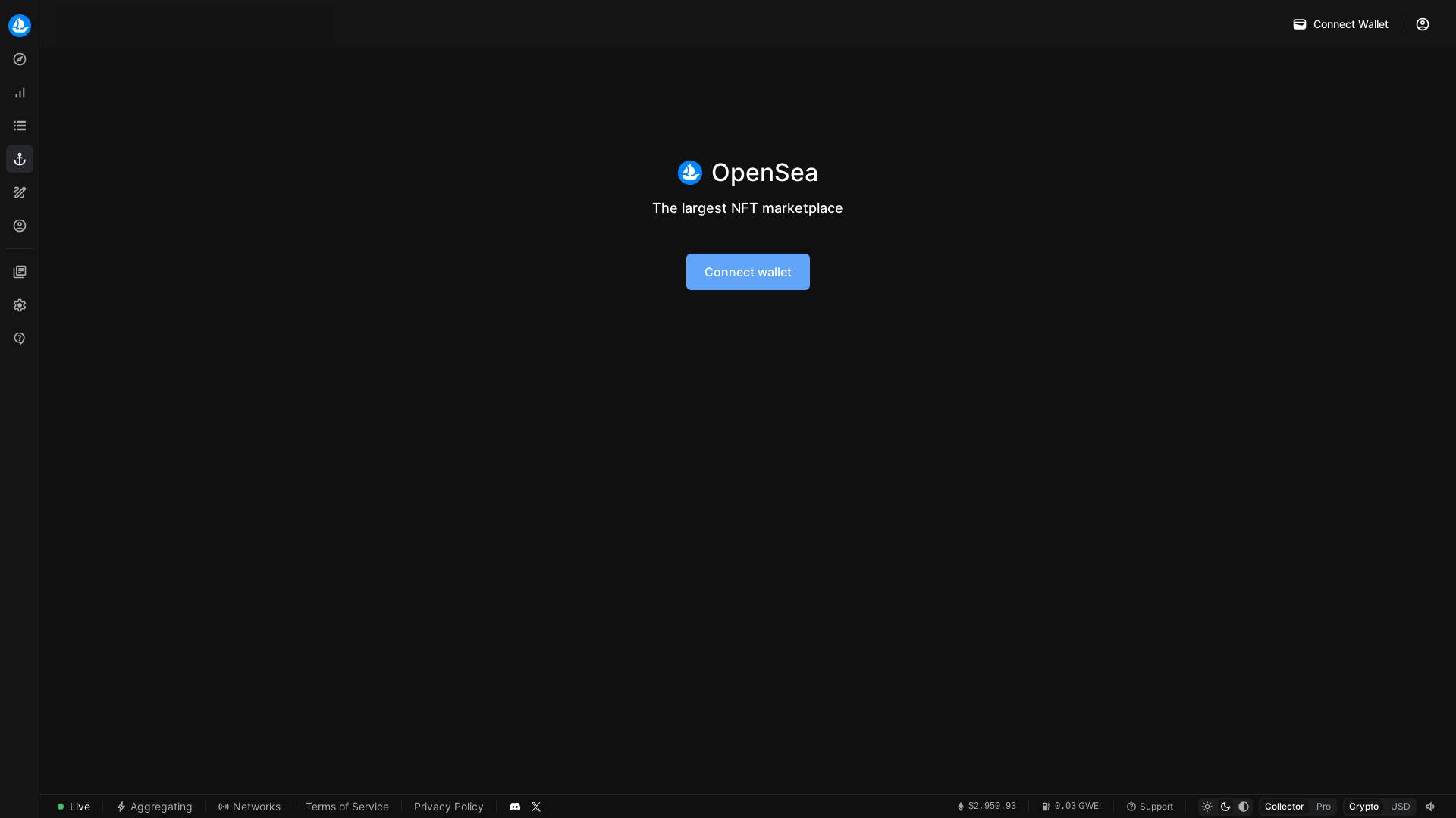 website screenshot of https://opensea.io.collector-nft.com/