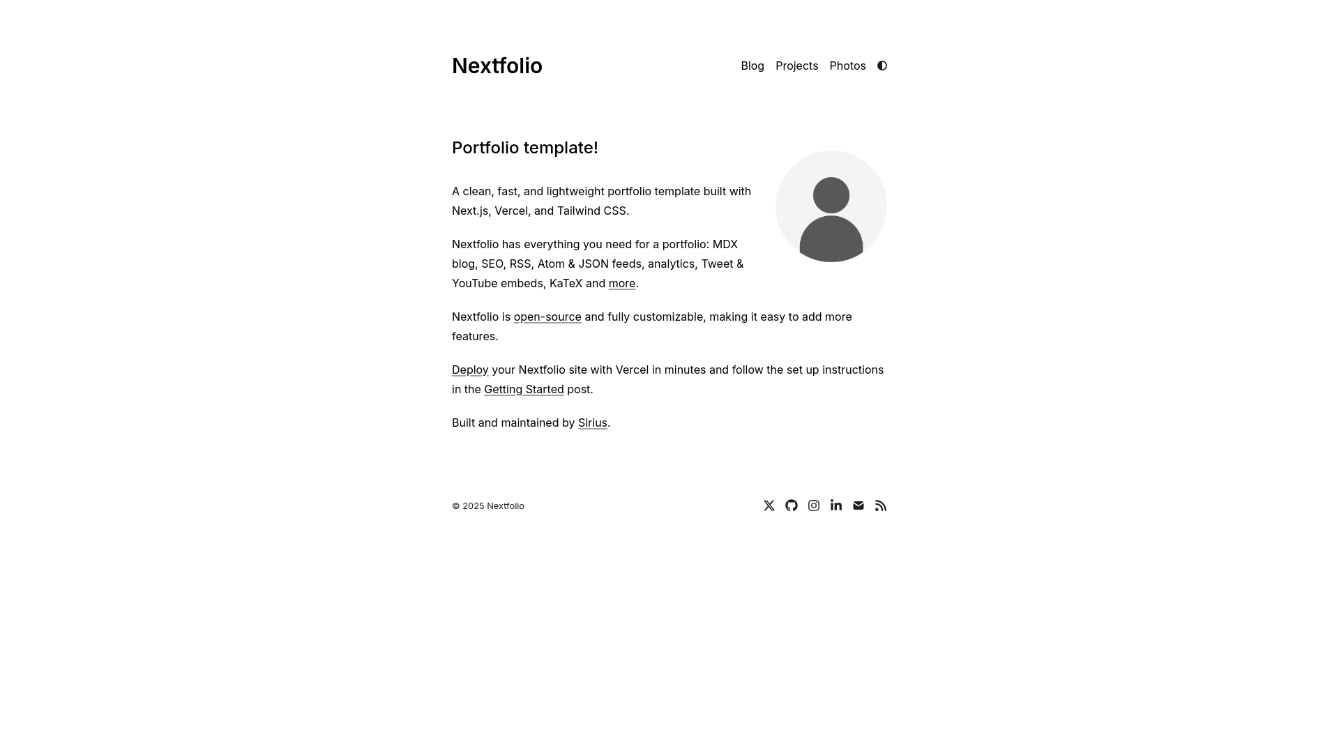website screenshot of https://blog-starter-app-cti.pages.dev/