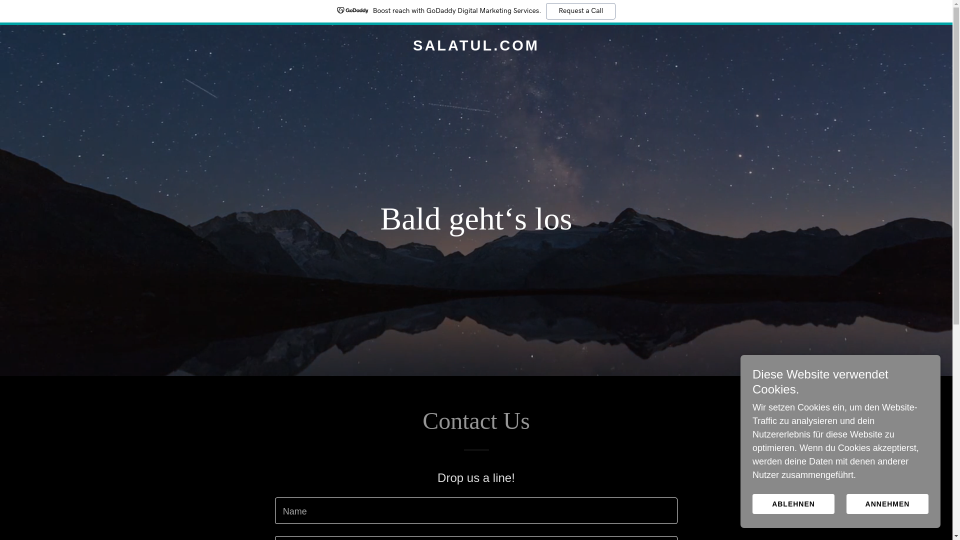 website screenshot of https://salatul.com/