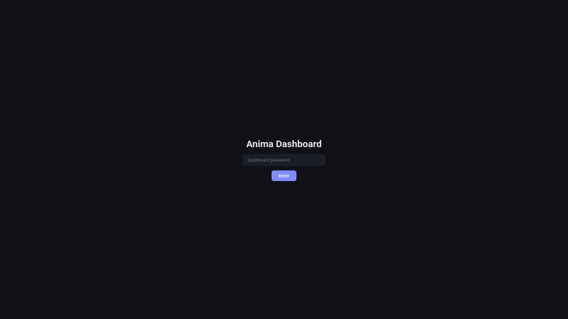 website screenshot of https://anima-dashboard.pages.dev/