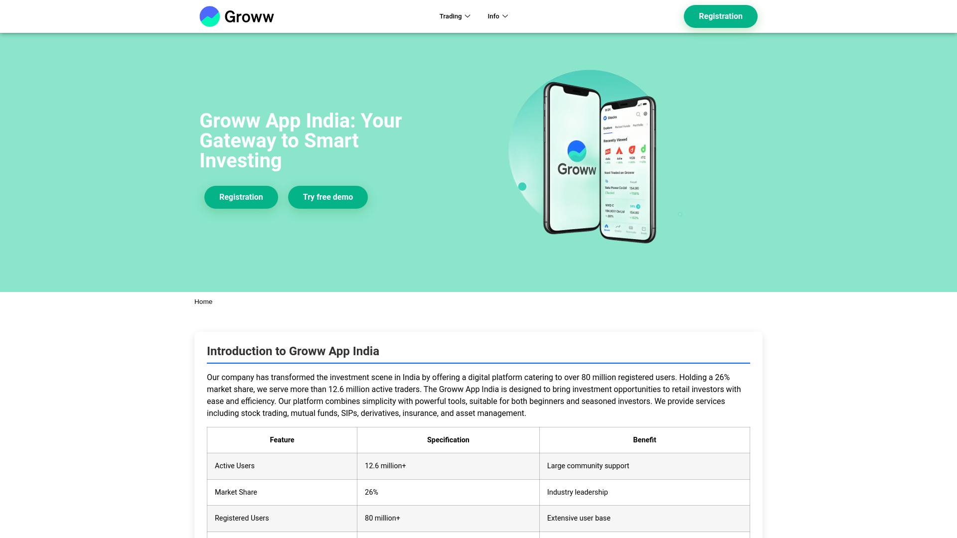 website screenshot of https://grwwindia.com/