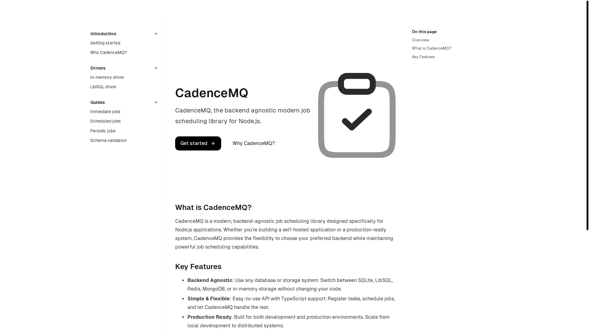 website screenshot of https://cadence-mq.pages.dev/