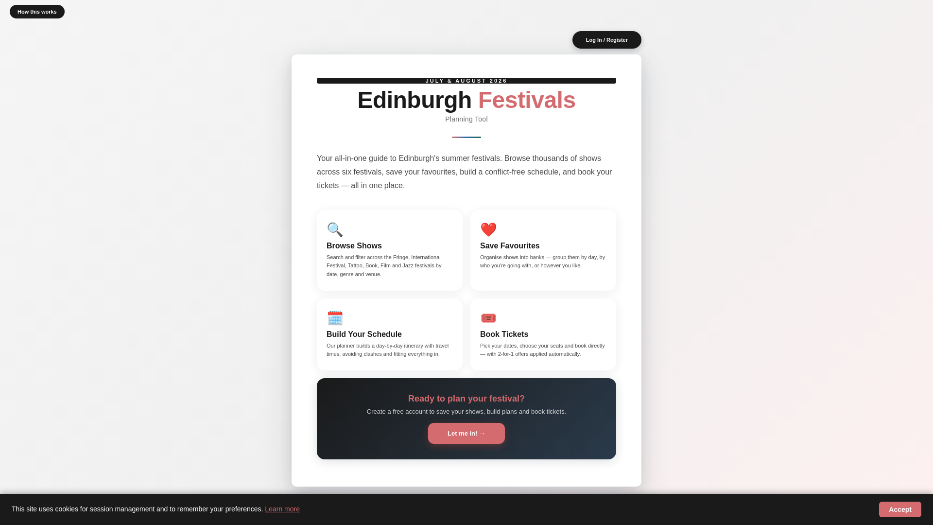 website screenshot of https://planmyfestivals.com/