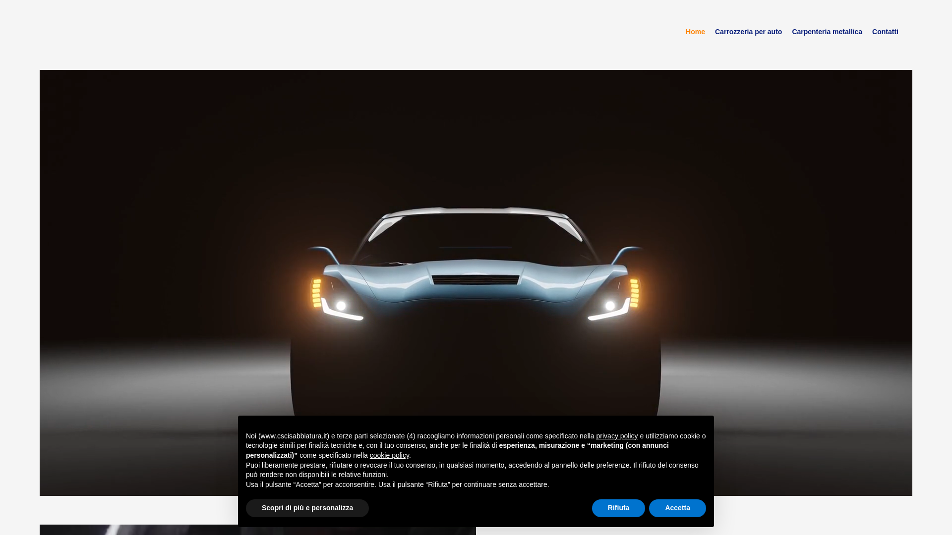 website screenshot of https://cscisabbiatura.it/