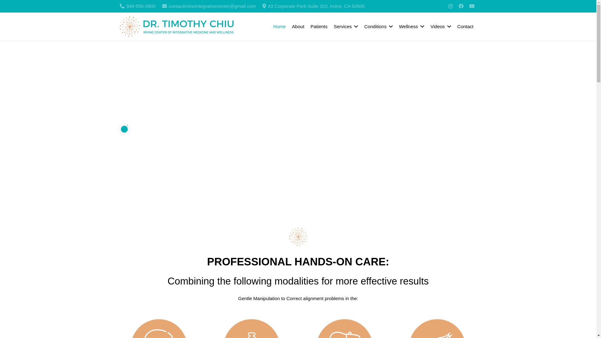 website screenshot of https://irvine-center-of-integrative-medicine.pages.dev/