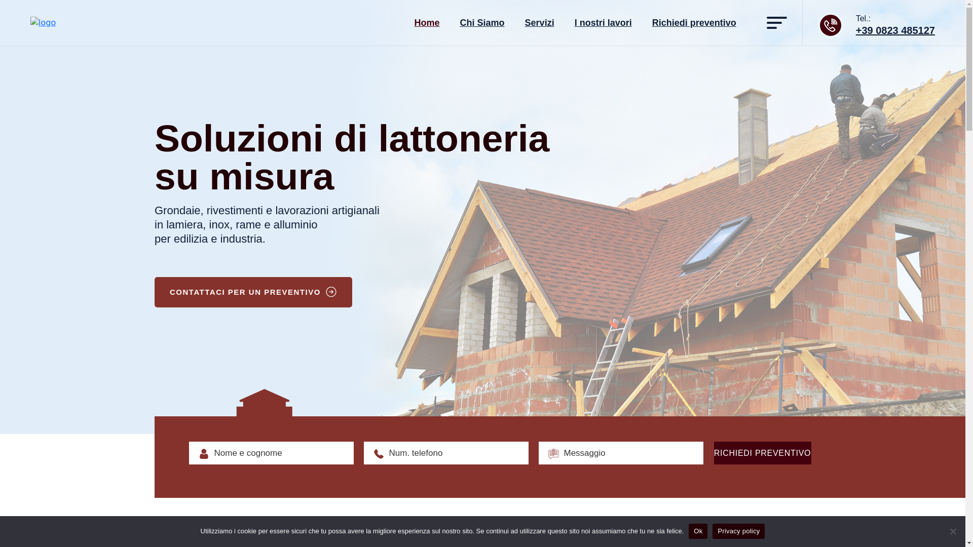 website screenshot of https://profilatimeridionale.it/