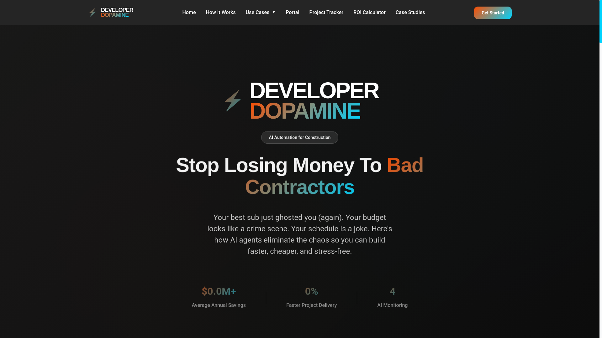 website screenshot of https://developer-dopamine.pages.dev/