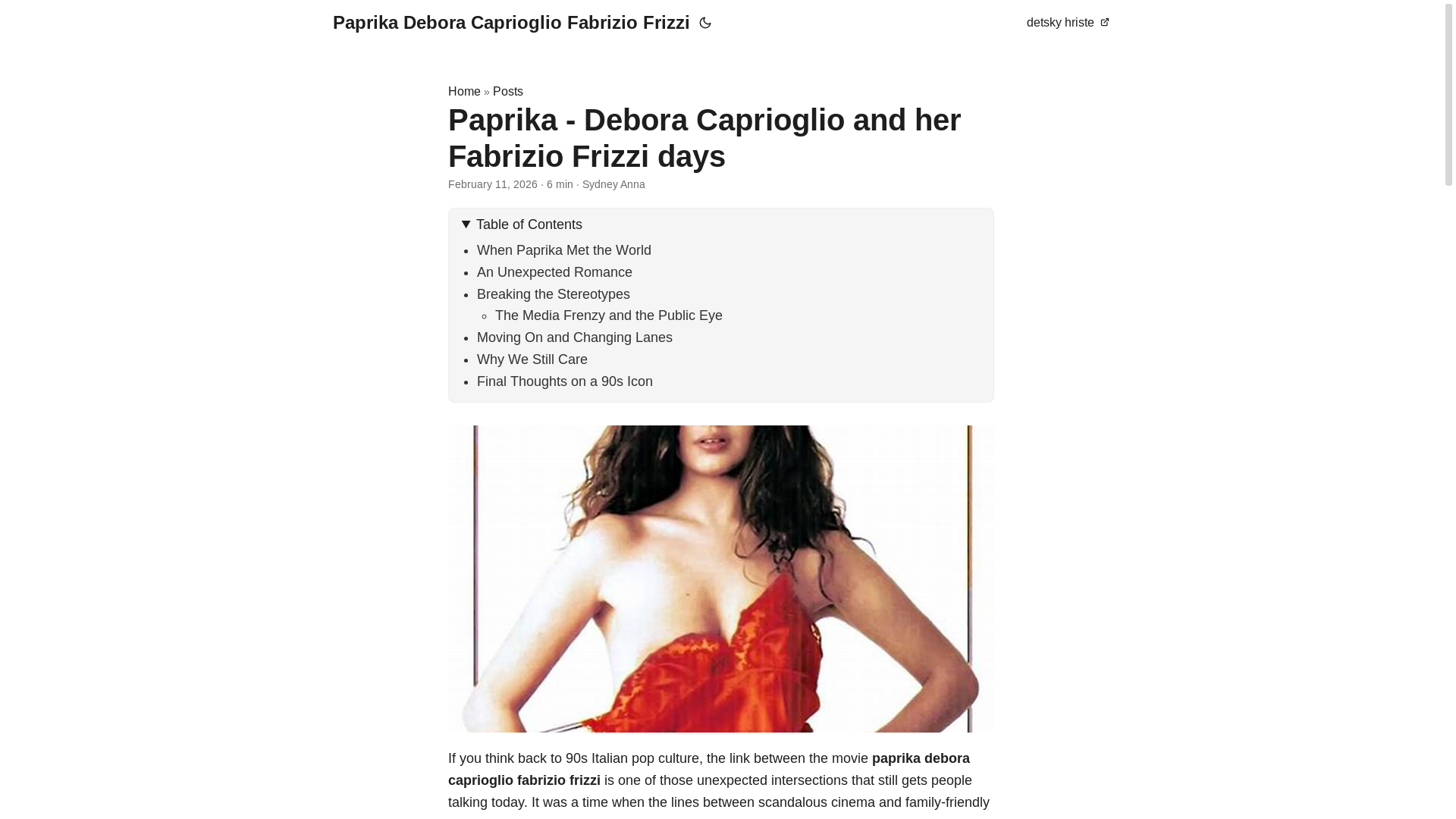 website screenshot of https://paprika-debora-caprioglio-fabrizio-frizzi.pages.dev/