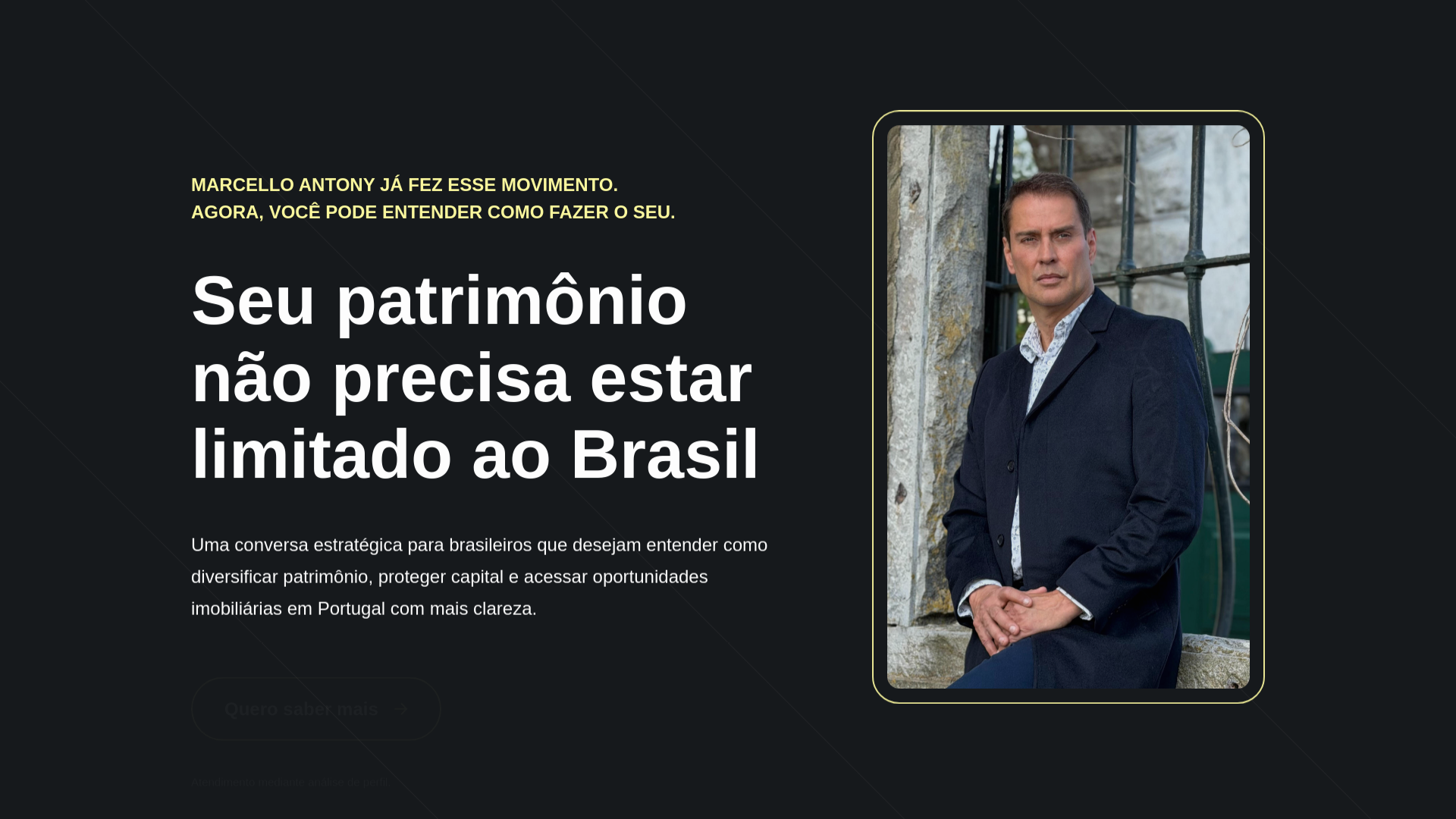 website screenshot of https://reunirparainvestir.pt