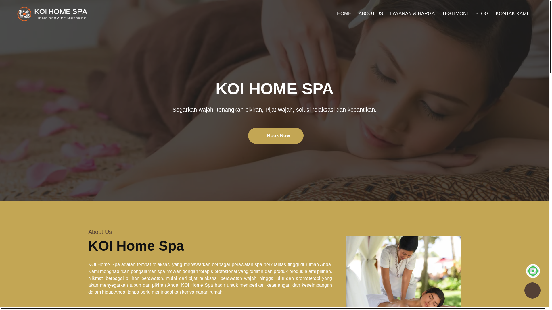 website screenshot of https://nalurikuspahomeservice.web.id/