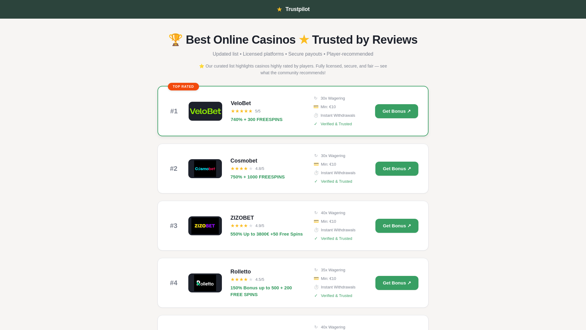 website screenshot of https://tigerbingosistersites.online/