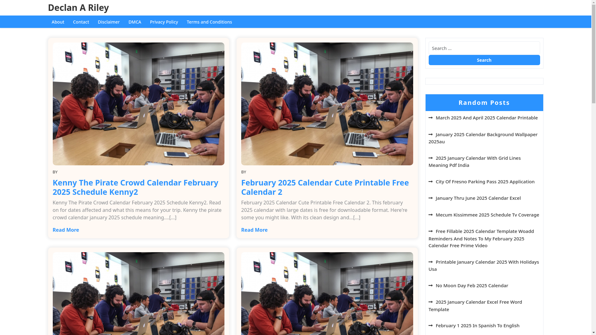 website screenshot of https://declanariley.pages.dev/