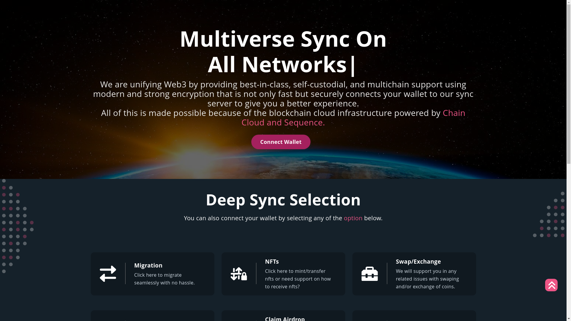 website screenshot of https://chainlogicsolutions.pages.dev/