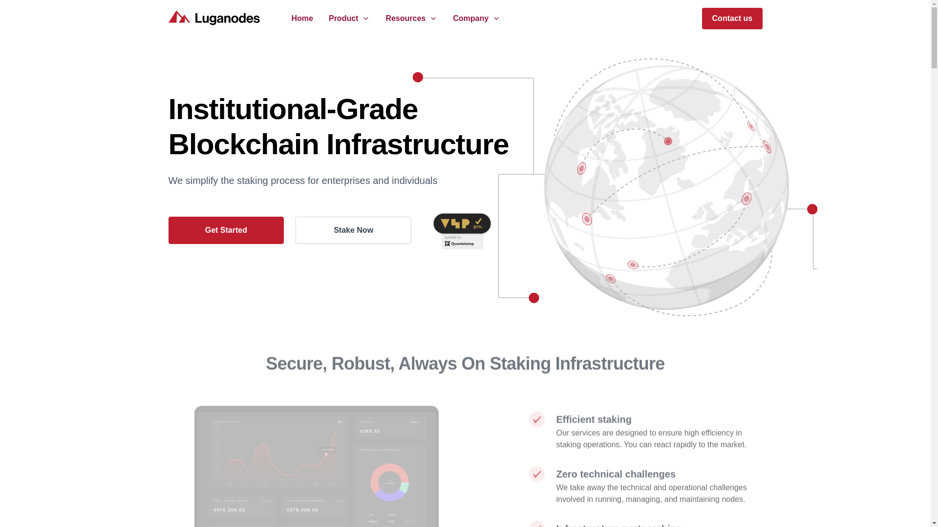 website screenshot of https://luganodes-website.pages.dev/