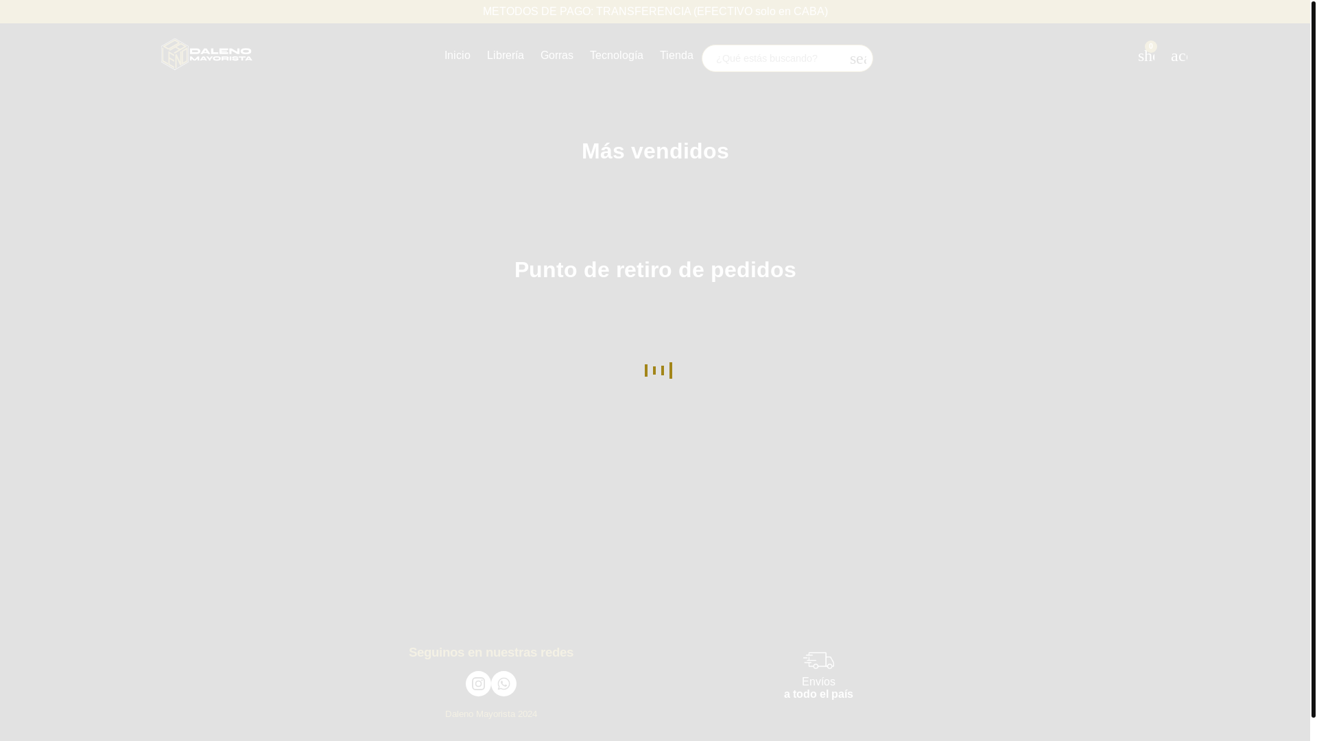 website screenshot of https://daleno-web.pages.dev/