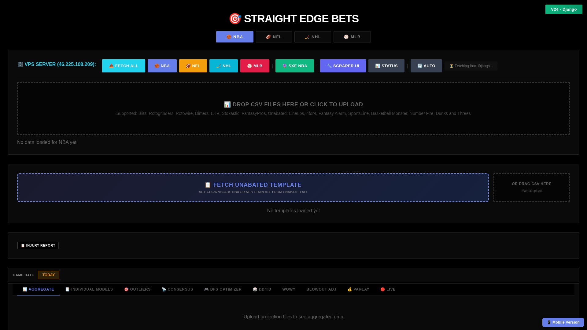website screenshot of https://straightedgebets.com/
